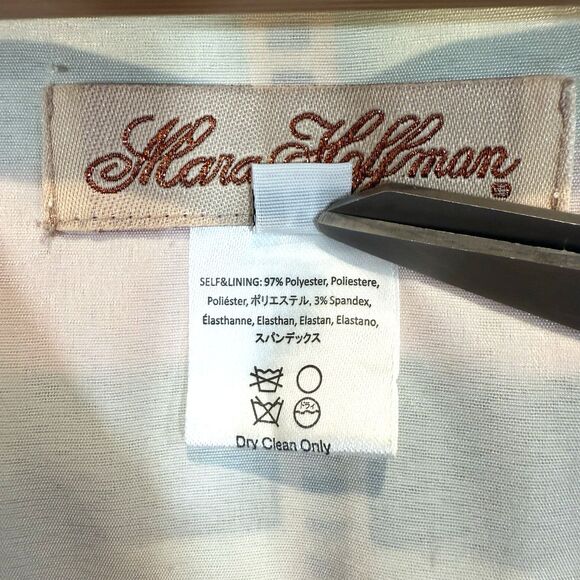 Mara Hoffman Dress Tunic Riser Rainbow Lined Geometric Colorful Bright M - Picture 3 of 10